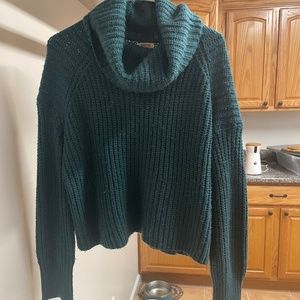 Dark green sweater